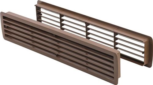 Badezimmerlüftung 9020N L.457mm B.92mm Ku.nußbaum Ecken rd HOJU