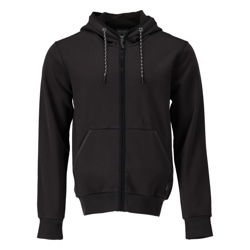Kapuzenpullover mit Reißverschluss CUSTOMIZED Schwarz S