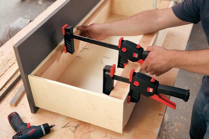 Einhandzwinge DuoKlamp Ausladung 85 mm 160 mm 75 - 235 mm DuoKlamp 16-8