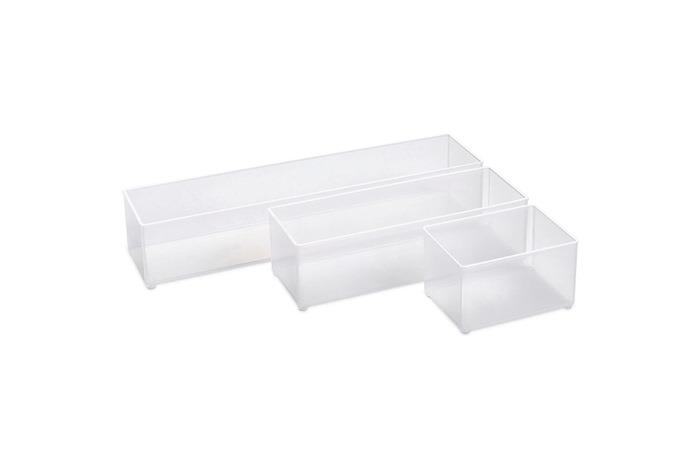 Einsatz 55 A8-2 B.55xT.157xH.47mm transpar. a.PP f.Nr. 871325-871332,871545-871552 u.a. RAACO