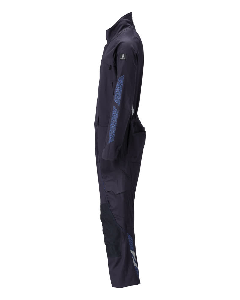 Overall mit Knietaschen ACCELERATE Schwarzblau 4XL
