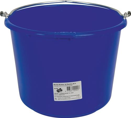 Baueimer GRIPLINE C 12l kranbar,TÜV-GS gepr.blau Ku.BERDAL