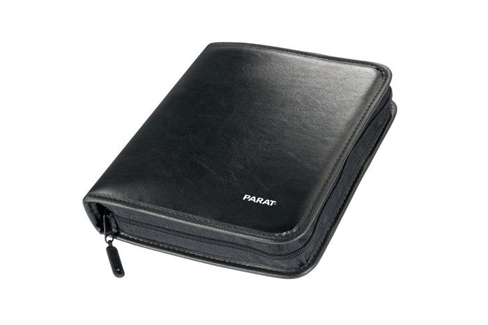 Werkzeugmappe B232xT50xH270 mm Industrieleder schwarz PARAT