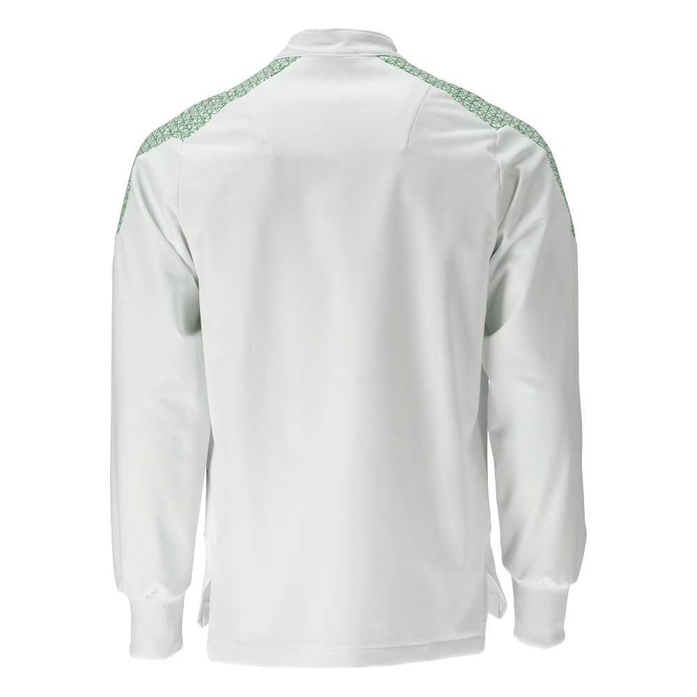 Jacke FOOD & CARE Weiß/Grasgrün XL
