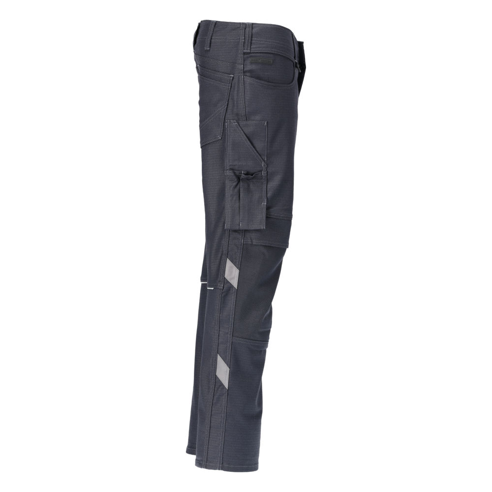 Hose mit Knietaschen UNIQUE Schwarzblau 82C50