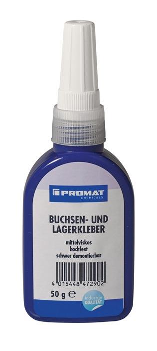 Buchsen-/Lagerkleber hochfest mittelviskos grün 50 g Flasche PROMAT CHEMICALS