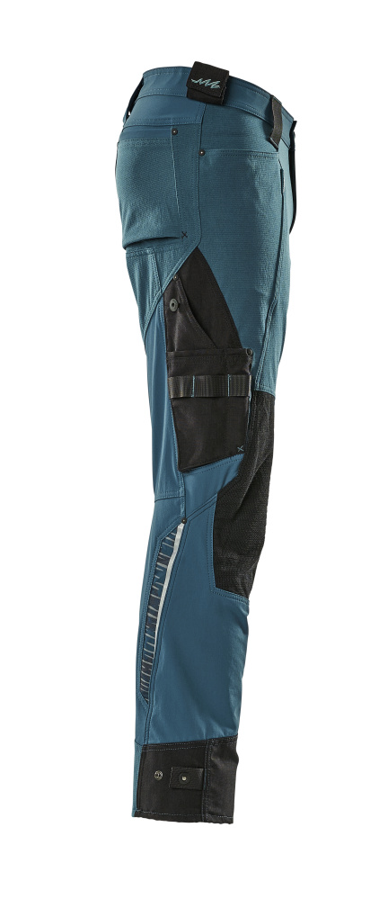 Hose mit Knietaschen ADVANCED Dunkelpetroleum 76C42