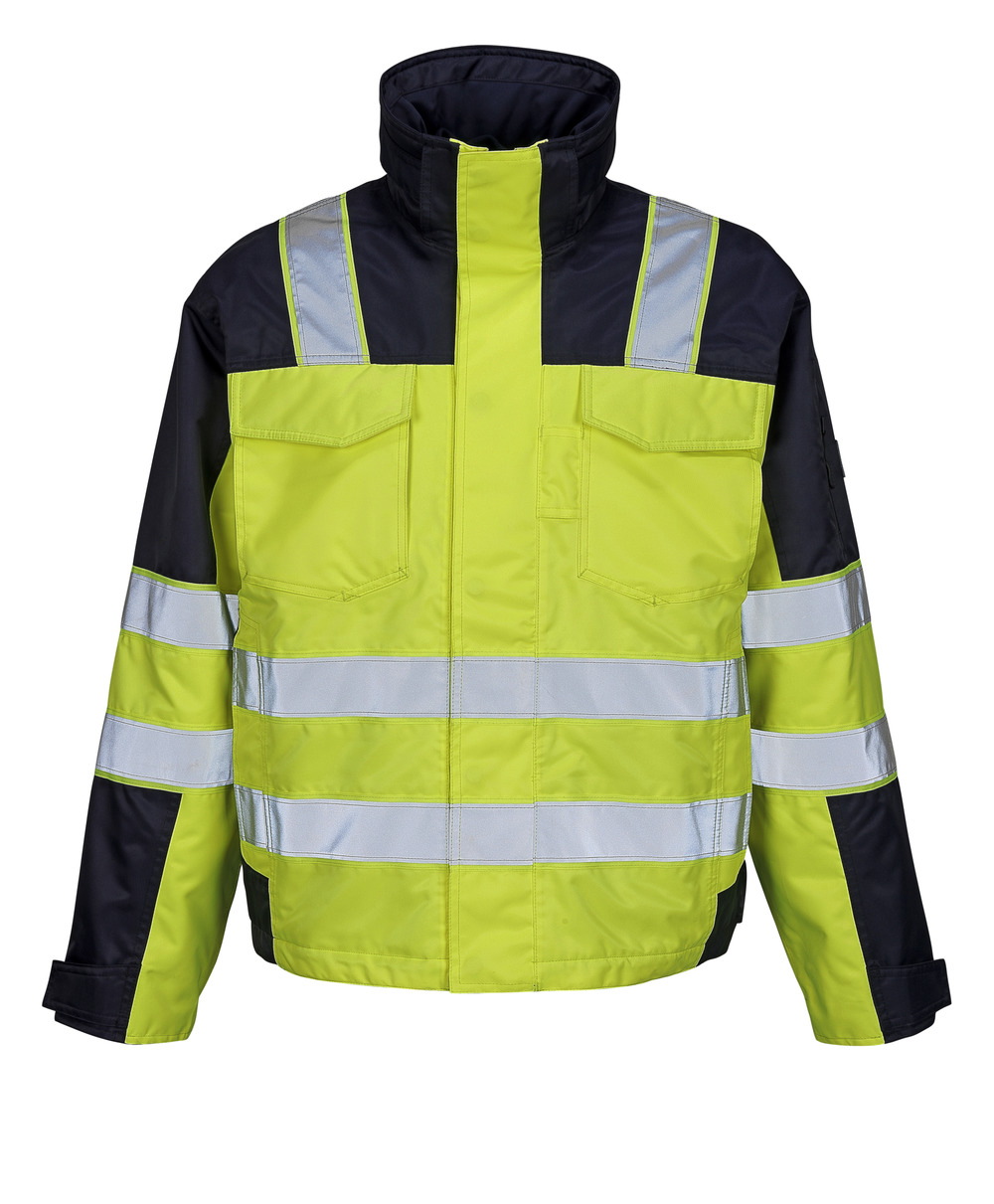Winterjacke SAFE IMAGE Hi-vis Gelb/Marine 3XL