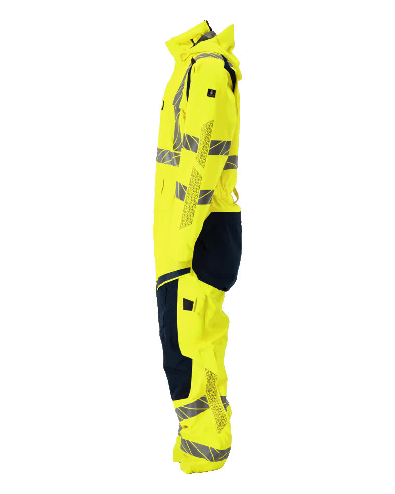 Winteroverall ACCELERATE SAFE Hi-vis Gelb/Schwarzblau 3XL