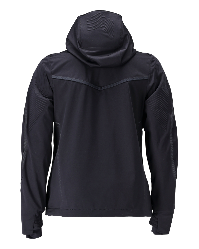 Damen-Passform Hardshelljacke CUSTOMIZED Schwarzblau 4XL