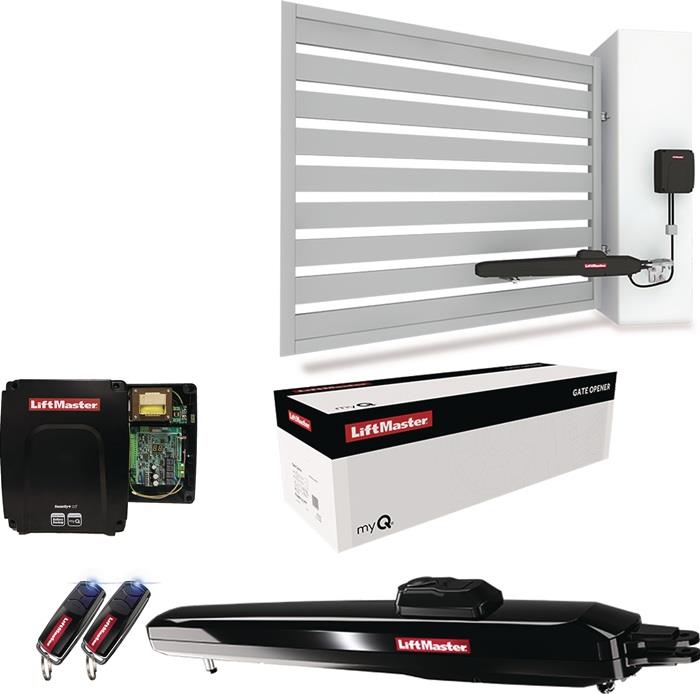 Drehtorantrieb-Set LA300EVKS-01 1-flügig Flügelbreite max. 300 cm Gesamthub 350 mm LIFTMASTER