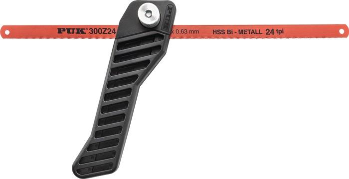 Metallsäge PUK G25 100 Gesamtlänge 313 mm Blattlänge 300 mm verzinkter Führungsbügel PUK