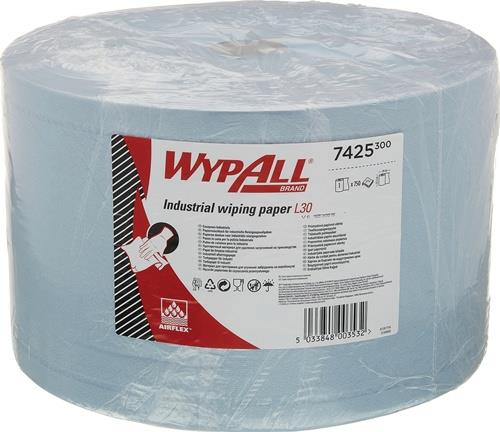 Putztuch WYPALL L30 ULTRA 7425 L.ca.380 mmxB.ca.235mm blau Rl.