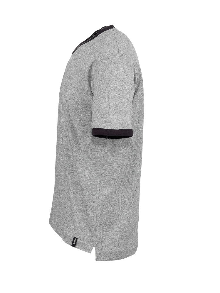 T-Shirt CROSSOVER Grau-meliert 2XL