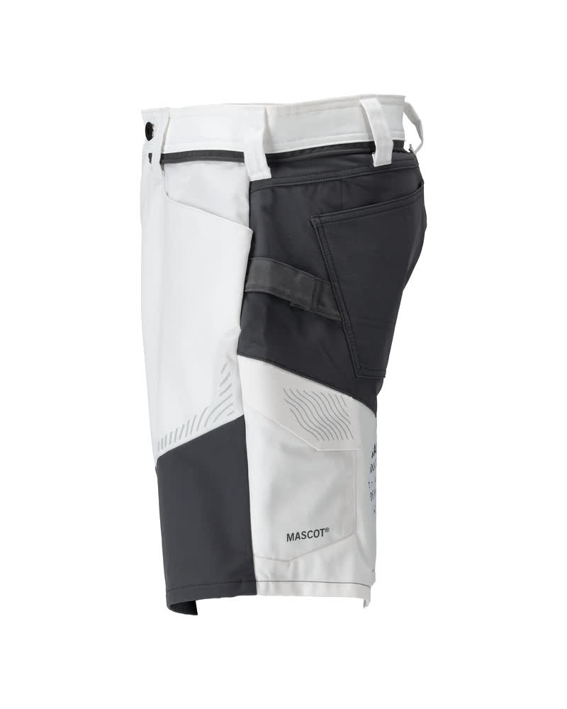 Shorts CUSTOMIZED Weiß/Anthrazitgrau C50