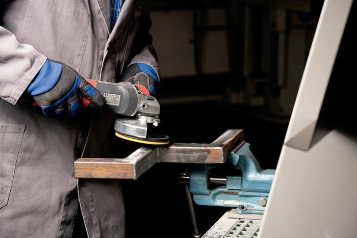 Vliesscheibe NDS 800 medium 100 rotbraun