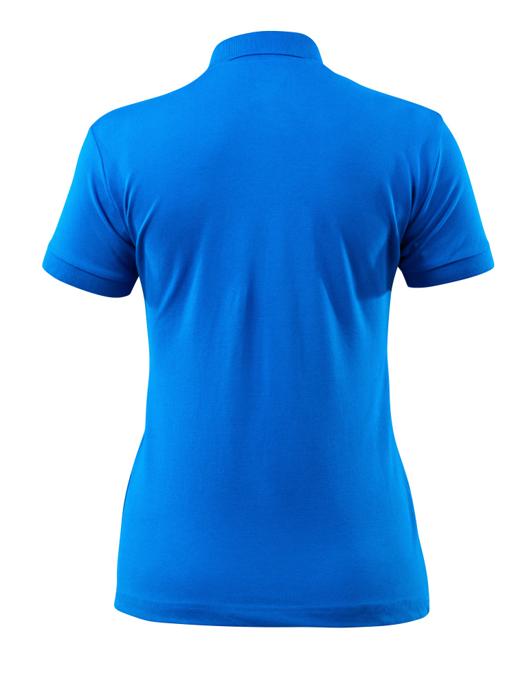Damen-Passform Polo-Shirt CROSSOVER Azurblau L