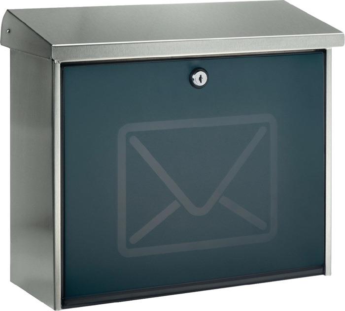 Briefkasten DIN C4 Lucca 3713 Ni Letter 340 mm