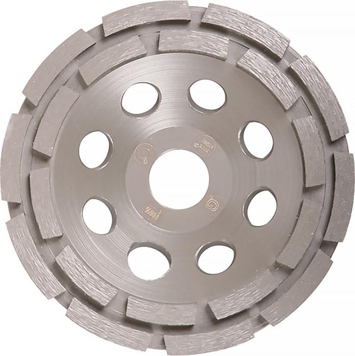 Diamantschleiftopf UNIVERSAL Beton / Putz / Estrich / Fliesenkleber 22,23 mm D 426 PROMAT 115 mm 7,5 mm 13300 U/min