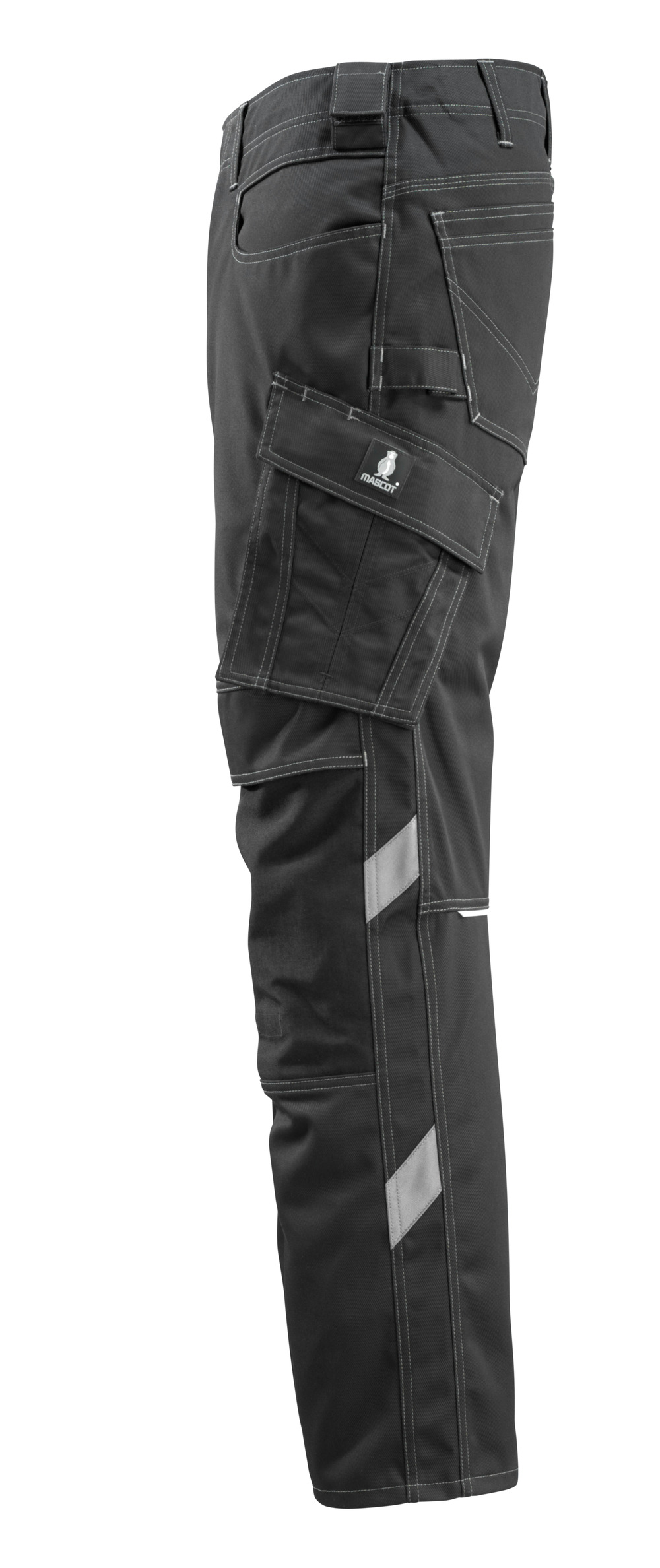Hose mit Knietaschen UNIQUE Schwarz 76C52