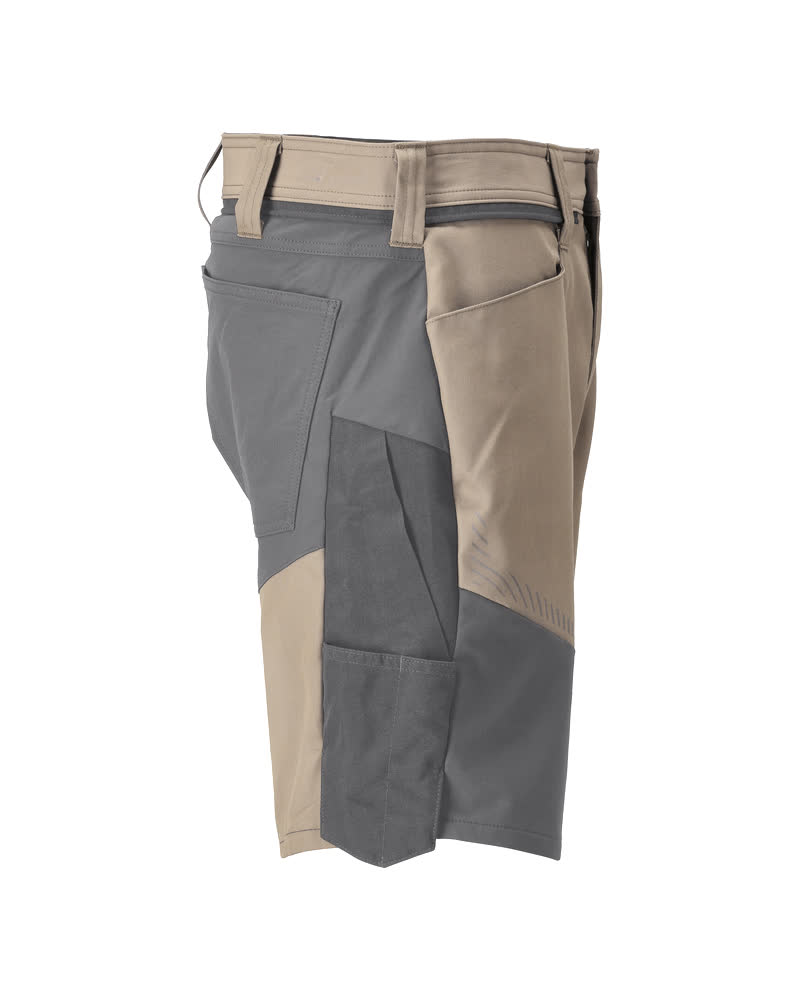 Shorts CUSTOMIZED Dunkel Sandbeige/Anthrazitgrau C50