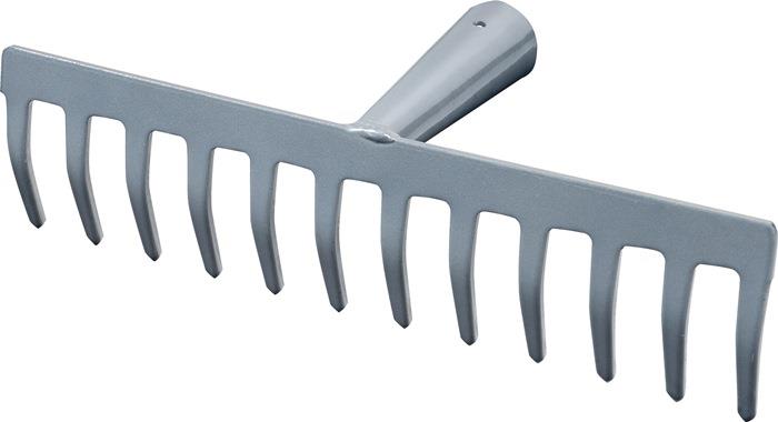 Straßenrechen mit konischer Dülle, ohne Stiel 295 mm 12 440 g