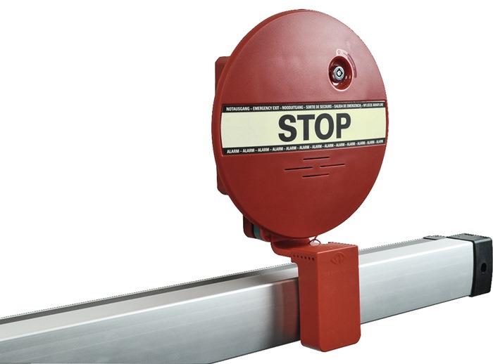 Überwachungsgerät Dexcon mit Voralarm Zur Sicherung von Druckstangen Kunststoff rot GFS