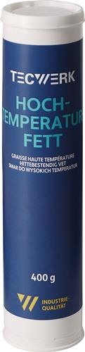 Hochtemperaturfett hell 400g Kartusche TECWERK