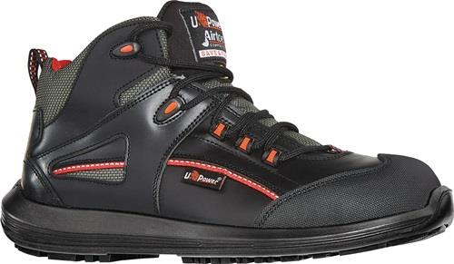 Sicherheitsstiefel Teak Gr.44 W.11 schwarz/rot S3S FO SR ESD EN ISO 20345:2022