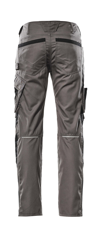 Hose mit Knietaschen UNIQUE Anthrazit/Schwarz 82C48