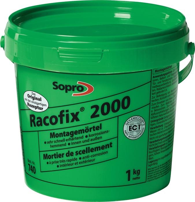 Montagemörtel Racofix® 2000 Eimer 1 kg