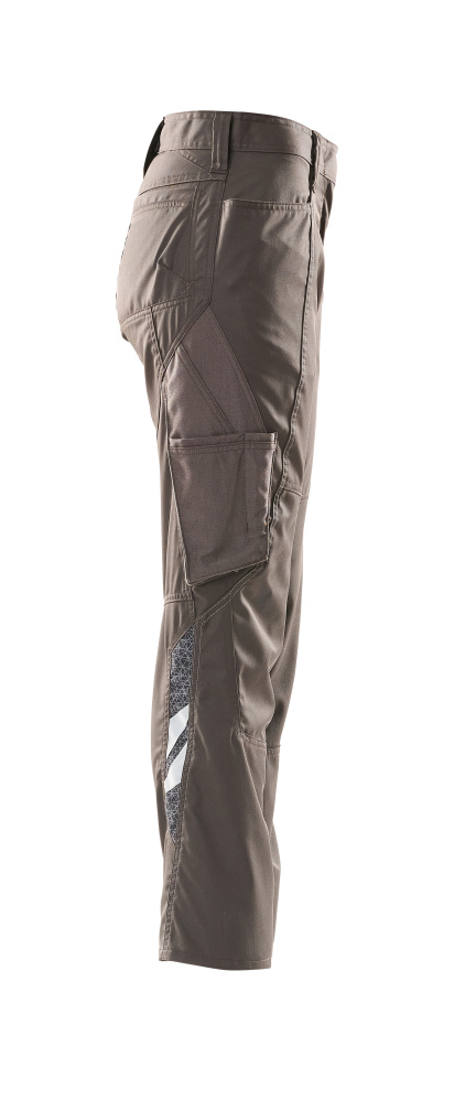 Damen-Passform DIAMOND Hose mit Schenkeltasche ACCELERATE Dunkelanthrazit 82C56