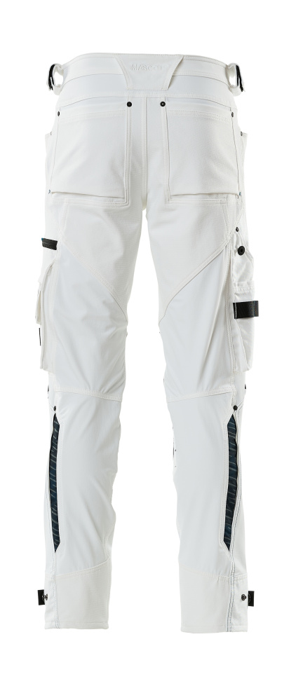 Hose mit Knietaschen ADVANCED Weiß 76C42