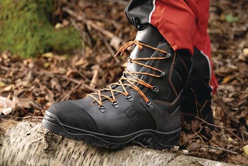 Forstsicherheitsstiefel KAILASH Gr.40 schwarz/orange GlattlederS3 HRO CI HI SRC
