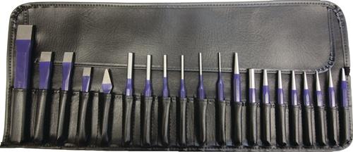 Werkzeugsatz Inh.20tlg.CrV-Stahl in Rolltasche TECWERK