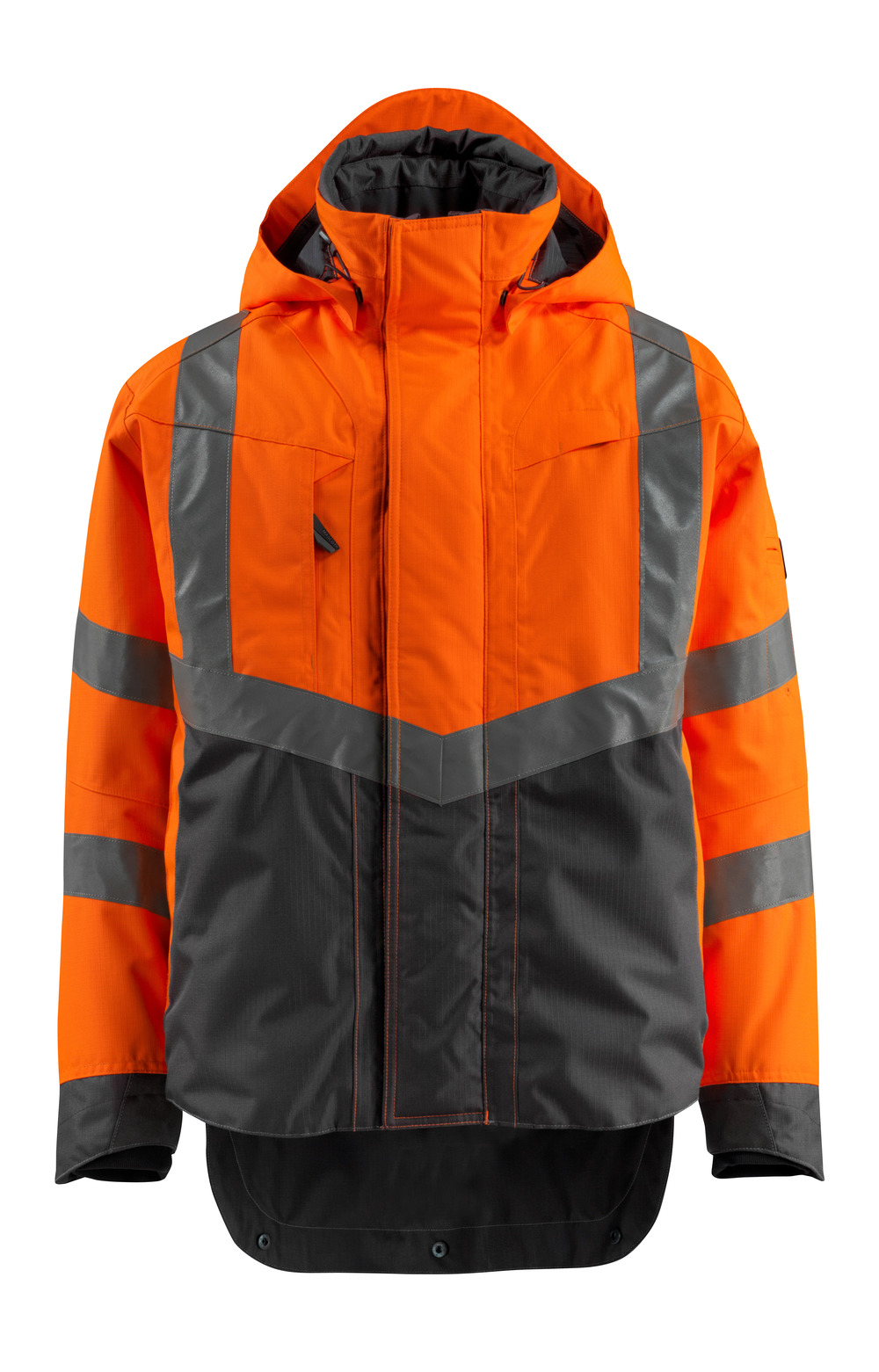 Hardshelljacke SAFE SUPREME Hi-vis Orange/Dunkelanthrazit 3XL