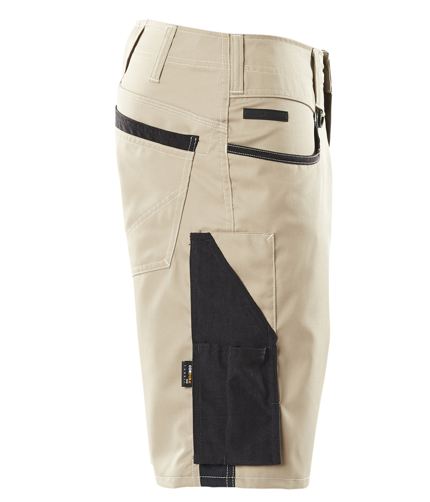 Shorts UNIQUE Hellkhaki/Schwarz C45
