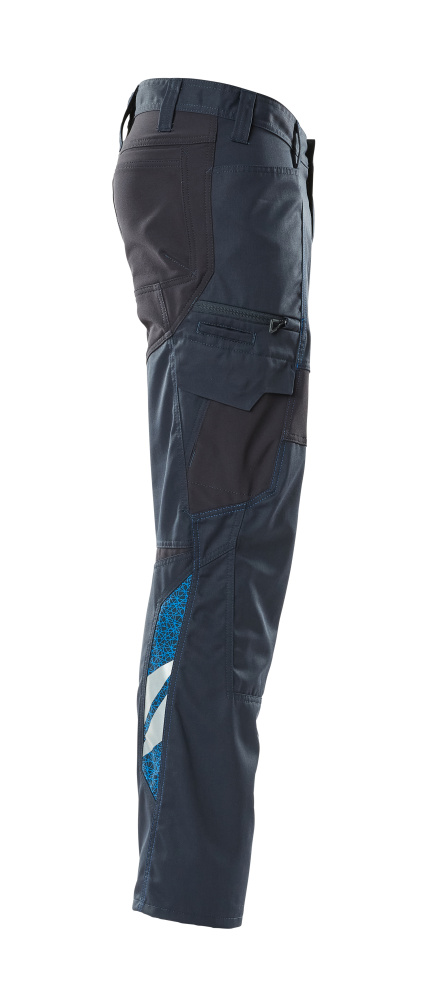 Hose mit Schenkeltaschen ACCELERATE Schwarzblau 82C48