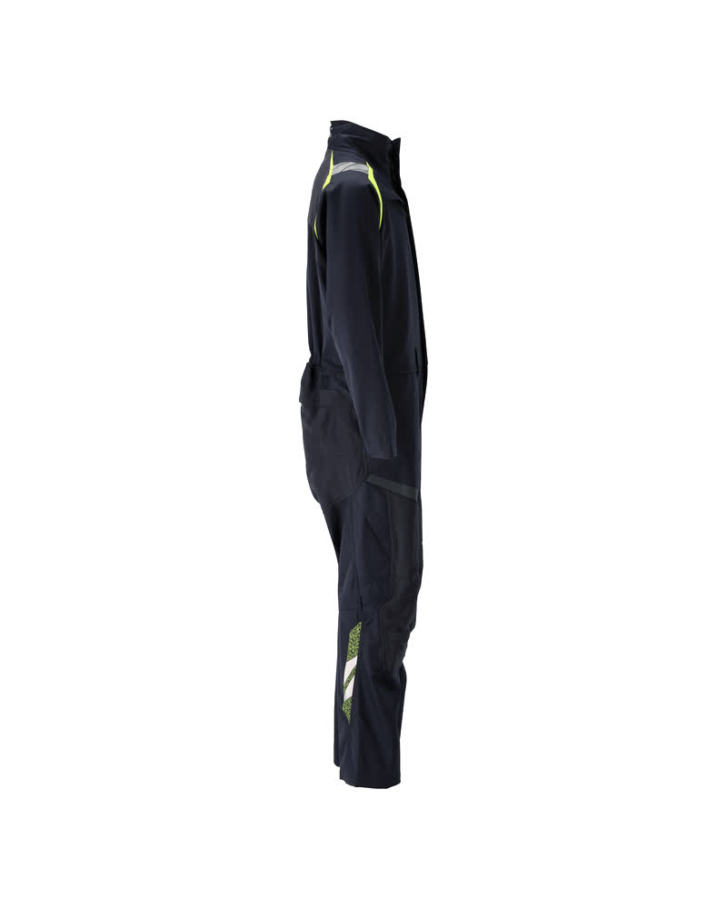 Overall mit Knietaschen ACCELERATE MULTISAFE Schwarzblau/Hi-vis Gelb XL