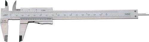 Taschenmessschieber DIN 862 150mm m.Momentf.eck.H.PREISSER
