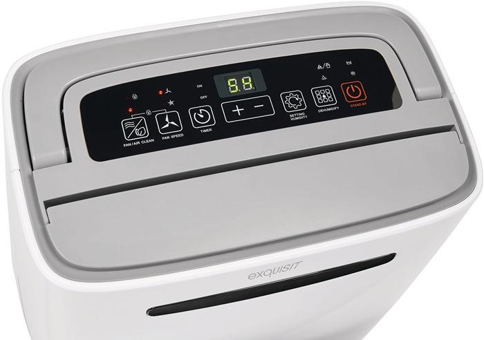 Luftentfeuchter LE 2055 we 450 W Luftleistung 180 m³/h 18 kg EXQUISIT