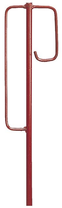 Laterneneisen Berliner Modell 1250 x 12 mm Berliner Modell rot