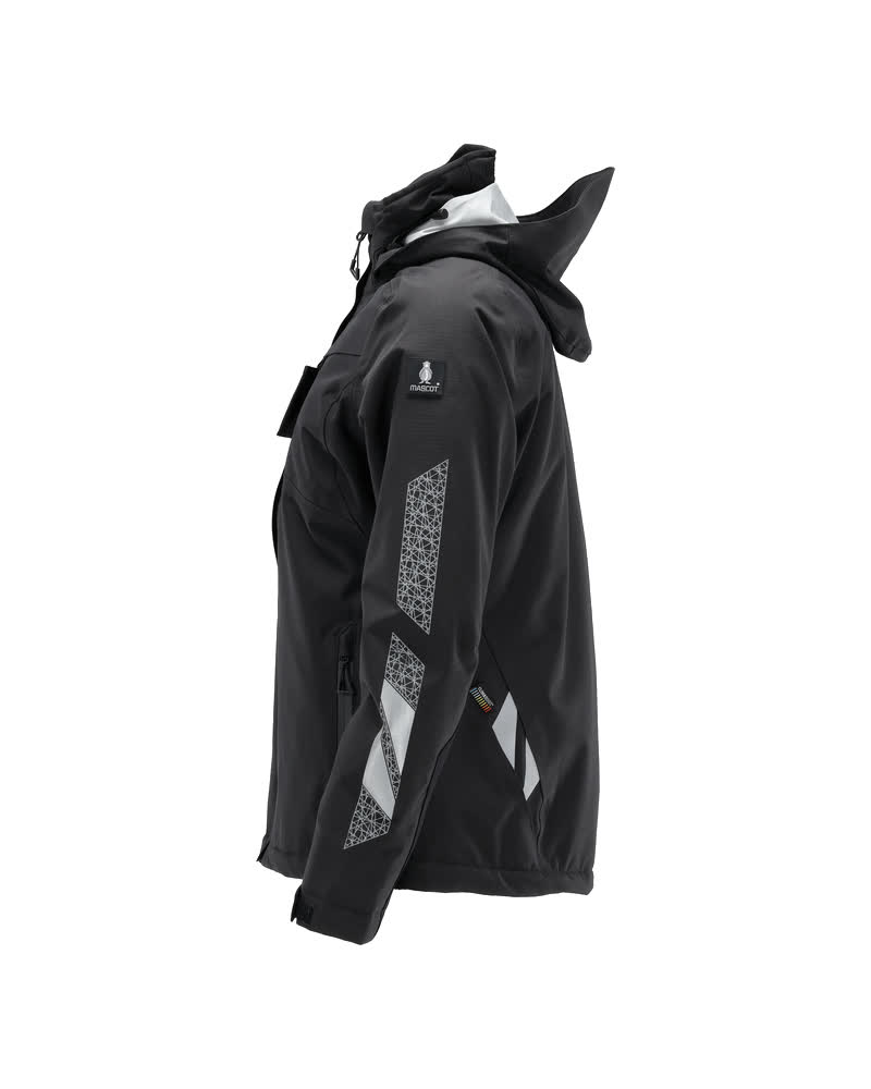 Damen-Passform Winterjacke ACCELERATE Schwarz 2XL