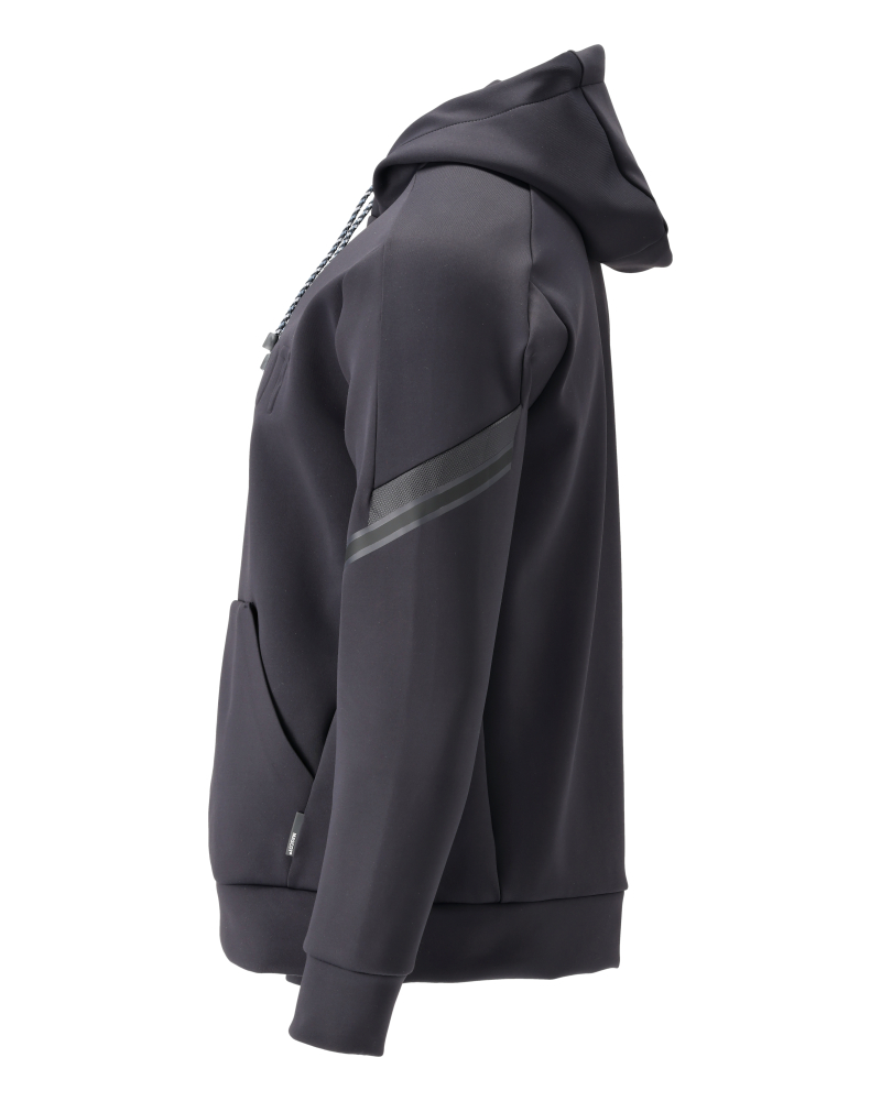 Fleece Kapuzenpullover CUSTOMIZED Schwarzblau XL