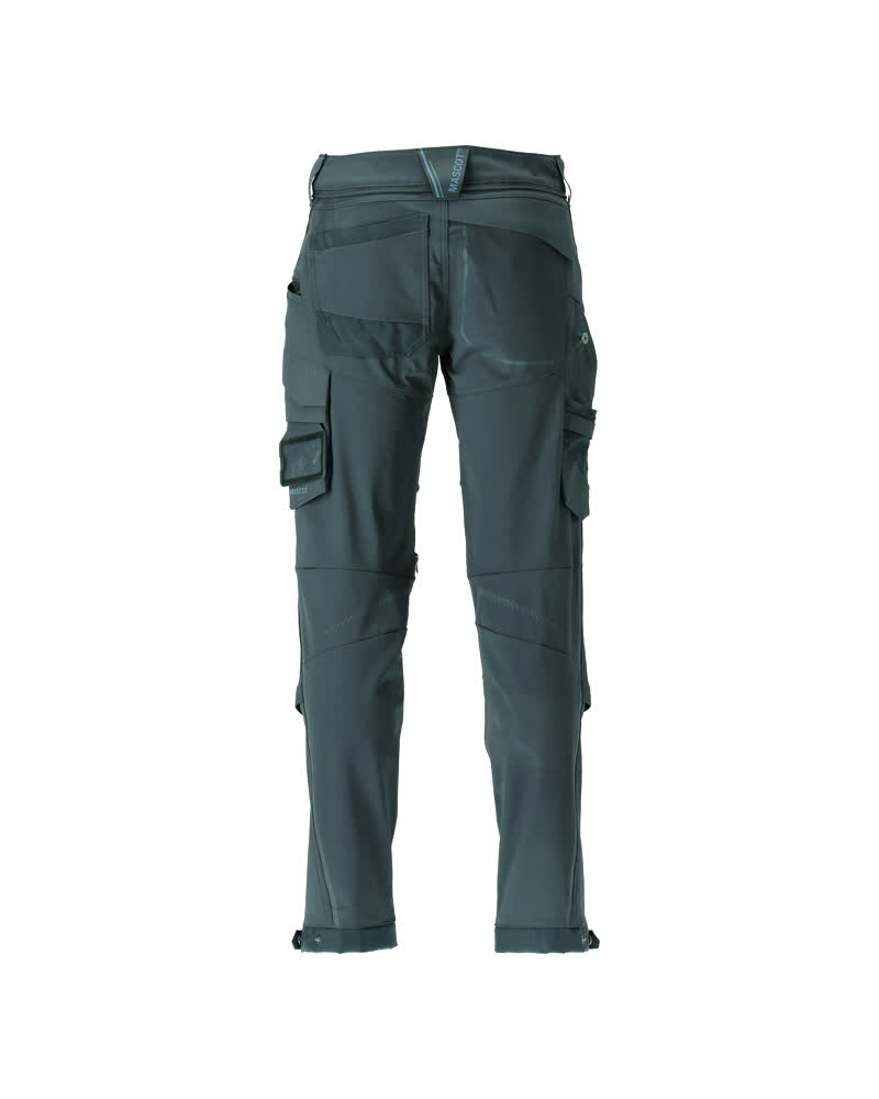 Hose mit Knietaschen CUSTOMIZED Waldgrün 76C48