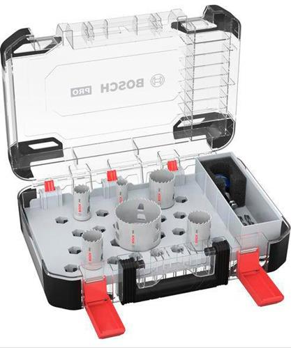 Lochsägen-Set PRO Multi Material PC Plus 9-tlg.19,25,30,35,40,68mm