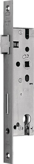 FSRohrrahmenEinsteckschloss B 1311 Edelstahl DIN links 35 mm