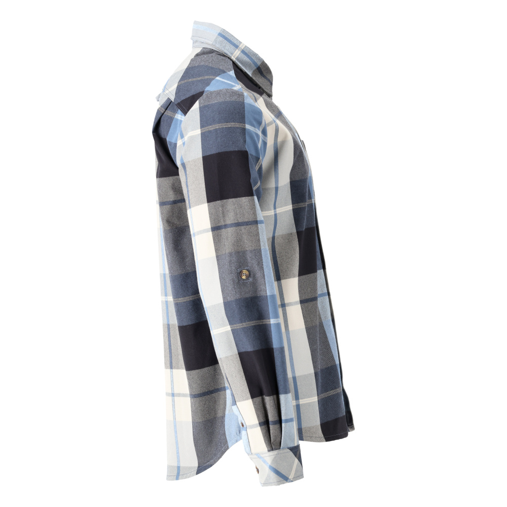 Hemd CUSTOMIZED Schwarzblau-kariert 3XL