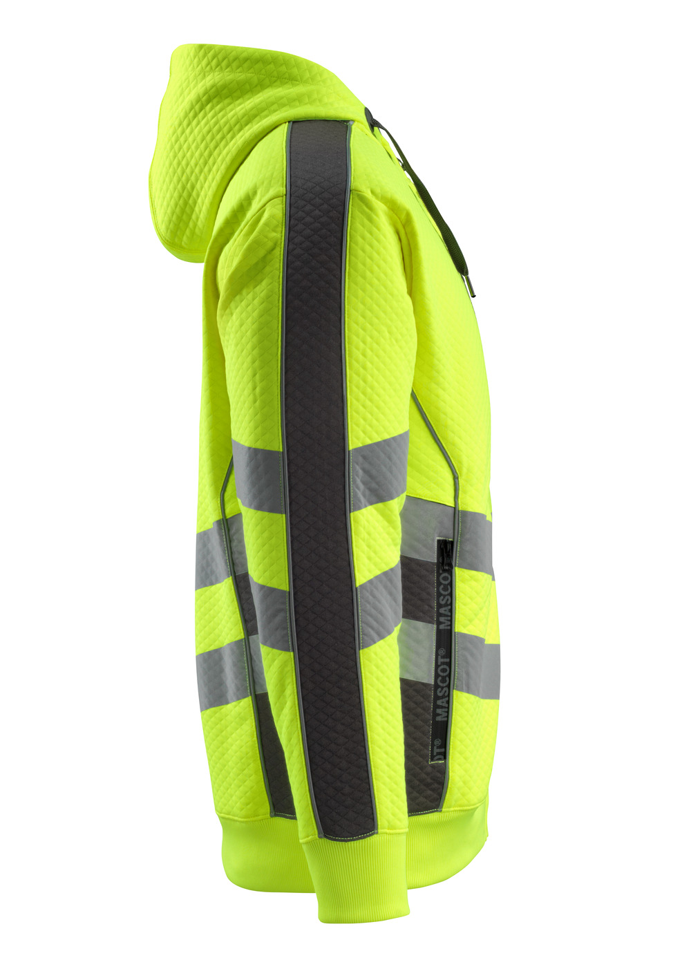 Kapuzenpullover mit Reißverschluss SAFE SUPREME Hi-vis Gelb/Dunkelanthrazit 4XL