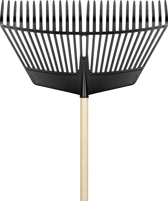 Kombi-Laubrechen und -Gabel Arbeitsbreite 600 mm Zinkenlänge 140 mm 26 Zinken ohne Stiel FLORA